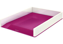 Brievenbak Leitz WOW wit/roze
