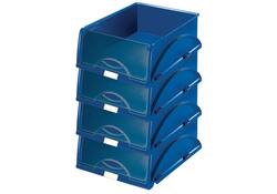 Sorteerbak Leitz 5231 Sorty met klep blauw