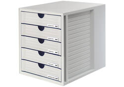 Ladenbox Han 1450 5 laden gesloten grijs