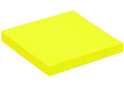 Memoblok Quantore 76x76mm neon geel