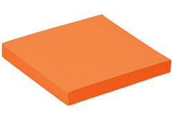 Memoblok Quantore 76x76mm neon oranje