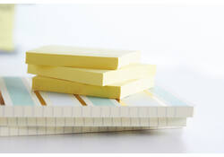 Memoblok Post-it Z-Note R330-1B recycled 76x76mm canary yellow