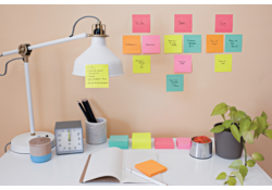 Memoblok Post-it 2030 76x76mm kubus ultra assorti