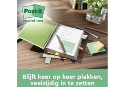 Memoblok Post-it 653-RPT 38x51mm rainbow pastel