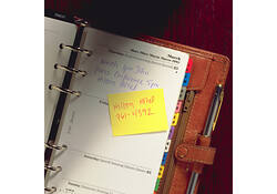 Memoblok Post-it 653-1B recycled 38x51mm canary yellow