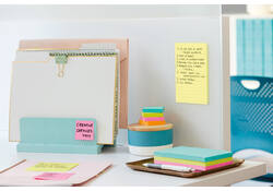 Memoblok Post-it 660 lijn 102x152mm canary yellow