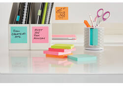 Memoblok Post-it 2028 76x76mm kubus pastel groen