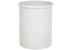 Papierbak Vepabins rond 15liter grijswit