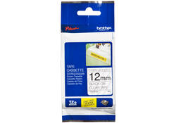 Labeltape Brother P-touch TZE-S231 12mm zwart op wit