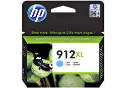 Inktcartridge HP 3YL81AE 912XL blauw