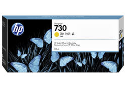 Inktcartridge HP P2V70A 730 300ml geel