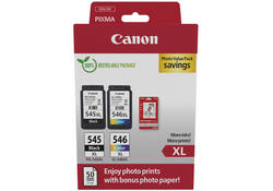 Inktcartridge Canon PG-545XL + CL-546XL zwart + kleur