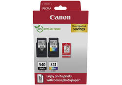 Inktcartridge Canon PG-540 CL-541 zw + kl + papier