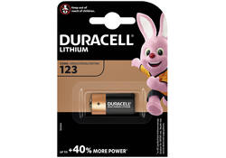 Batterij Duracell 1xCR123 high power lithium