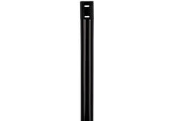 Kabelkanaal Hama halfrond 110/3,3/1,8 cm aluminium zwart
