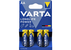 Batterij Varta Longlife Power 4xAA