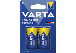 Batterij Varta Longlife Power 2xC