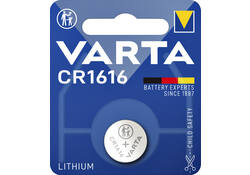 Batterij Varta knoopcel CR1616 lithium blister à 1stuk