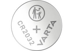 Batterij Varta knoopcel CR2032 lithium blister à 1stuk
