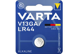 Batterij Varta knoopcel V13GA lithium blister à 1stuk