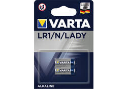 Batterij Varta LR1/N/Lady alkaline blister à 2stuk
