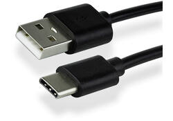 Kabel Green Mouse USB C-A 2.0 1 meter zwart