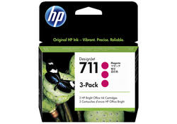 Inktcartridge HP CZ135A 711 rood