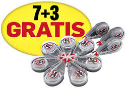 Correctieroller Pritt mini flex 4.2mmx7m valuepack à 7+3 gratis