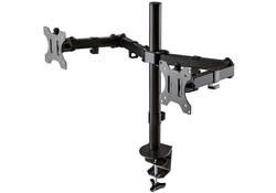 Monitorarm Neomounts D550D dual 10-32" zwart