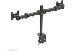 Monitorarm Neomounts D960D 2x10-27" met klem zwart