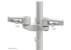 Monitorarm Neomounts D935D 2x10-27" met klem zilvergrijs