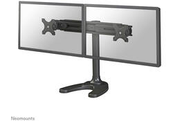 Monitorarm Neomounts D700DD 2x19-30" op voet zwart