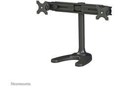 Monitorarm Neomounts D700DD 2x19-30" op voet zwart