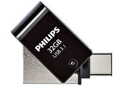 USB-stick 3.1 Philips USB-C 2-in-1 Midnight Black 32GB