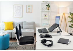 Laptopstandaard Kensington easyriser smartfit grijs