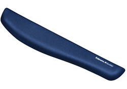 Polssteun Fellowes Plush Touch blauw
