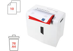 Papiervernietiger HSM Shredstar S10 stroken 6mm