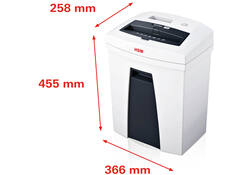 Papiervernietiger HSM Securio C16 stroken 3.9mm