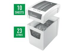 Papiervernietiger Leitz IQ Slim Home Office P4 snippers 4x28mm