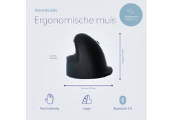 Muis R-Go Ergonomisch HE Break Wireless Rechts L