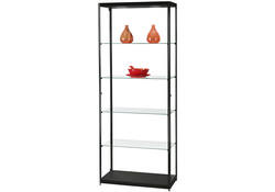 Vitrinekast SDB mpc-800 led zwart 800x400x2000mm