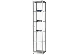 Vitrinekast SDB wms-h400 zilver 400x400x1984mm