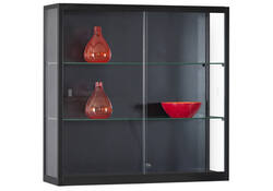 Vitrinekast SDB wms-h1000 w zwart 1000x300x984mm