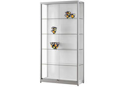 Vitrine SDB 311-1000 zilver led 1000x400x1972mm