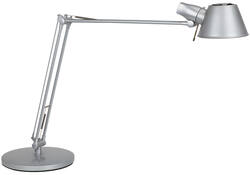 Bureaulamp MAUL Rock LED voet zilvergrijs