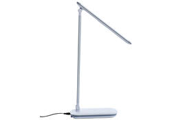 Bureaulamp MAUL Jazzy LED voet dimbaar + usbpoort wit