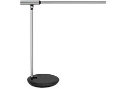 Bureaulamp MAUL Rubia LED voet dimbaar colour vario + usbpoort zilver