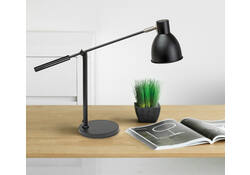 Bureaulamp MAUL Finja excl. LED lamp voet zwart