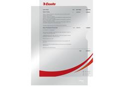 Insteekmap L-model Esselte standaard copy safe 0.11mm PP A4 transparant 10 stuks