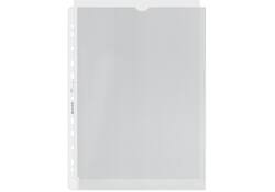 Showtas Leitz Premium links open 0.13mm PP A4 transparant 100 stuks